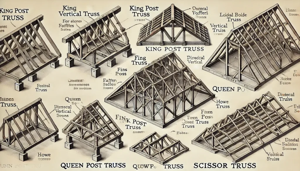 scissor truss, wooden roof trusses, garage roof trusses, attic roof trusses, wood trusses for sale


